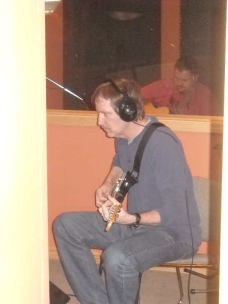 Guitar tracking during the Not A Thing I Can Do sessions